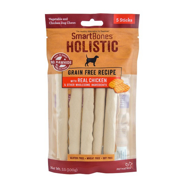

SMARTBONES Dog Dental Chew Holistic Chicken Sticks 5pcs