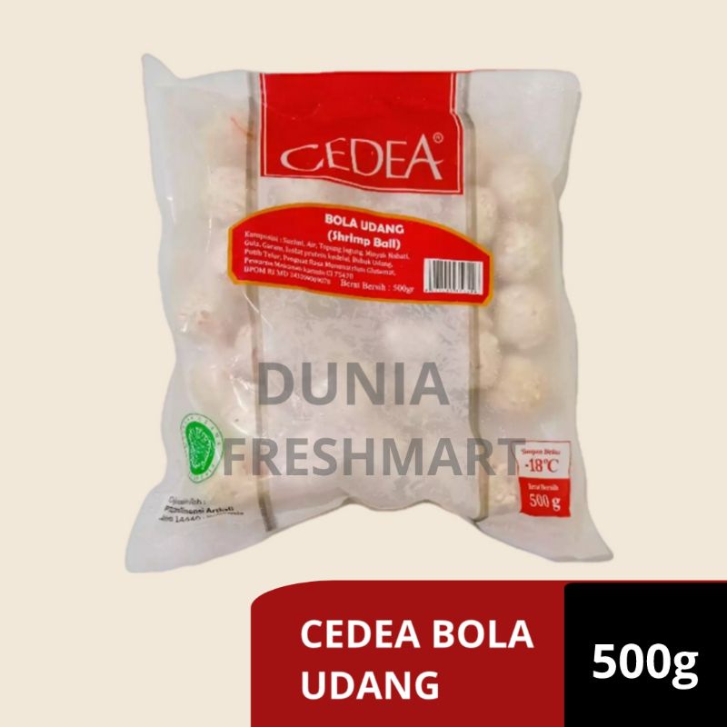 

Cedea Bakso Udang 200/500gram BOLA UDANG