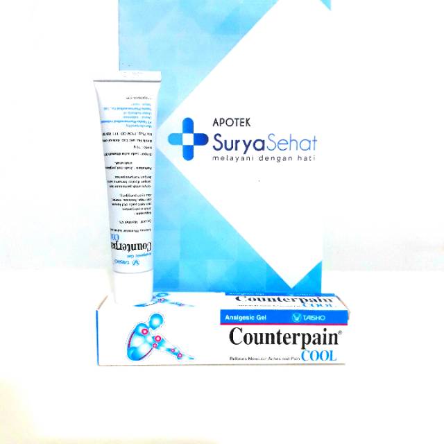 Counterpain Cool Gel 5 /15gram - Pereda Nyeri Otot