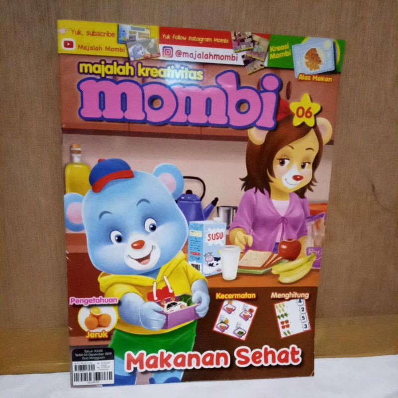 majalah mombi makanan sehat