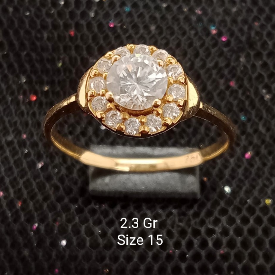 Cincin Emas 17 K - 2.3 Gr Kadar 750 - 2010