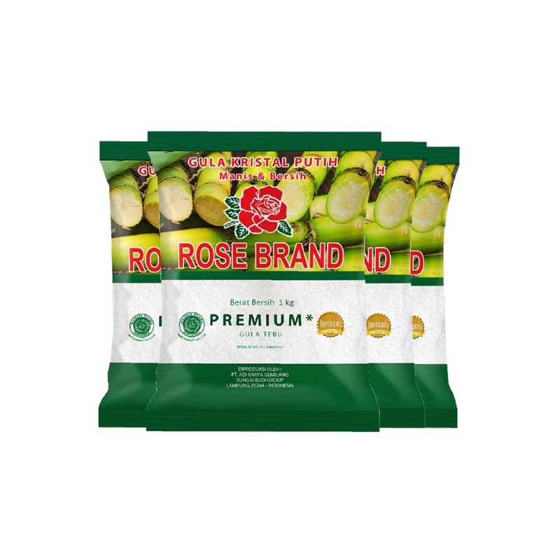 

Gula pasir rose brand 1 kg