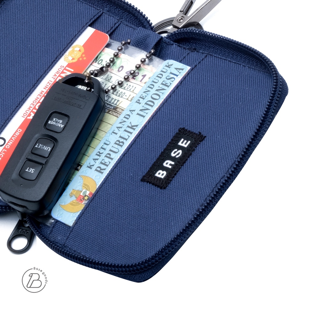 Dompet STNK Motor Mobil Kartu SIM eToll Gantungan Kunci Keyless Smartkey - BDSS105