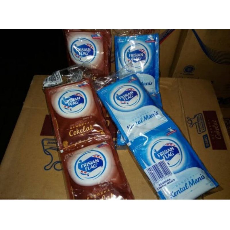 

[COD] SUSU BENDERA FRISIAN FLAG SACHET ISI 6 40GRAM