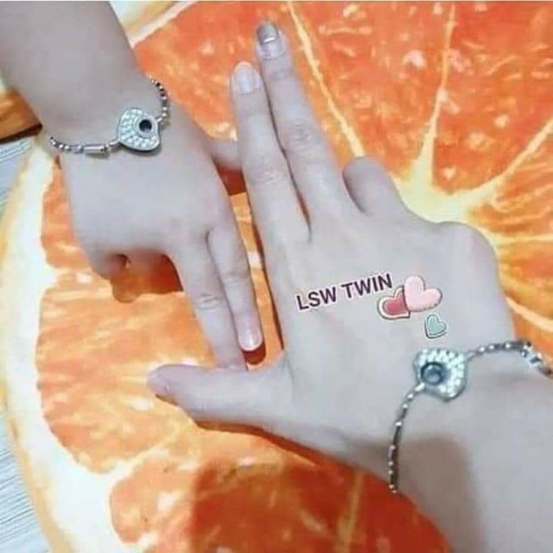 Gelang kesehatan / twin love mci
