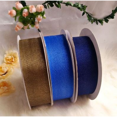 Chiffon Satin Ribbon - Pita Sifon 1,5&quot; (1roll = 10m)