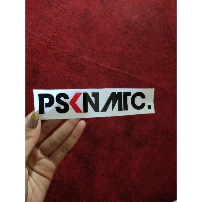

STICKER CUTTING STIKER PSKNMTC
