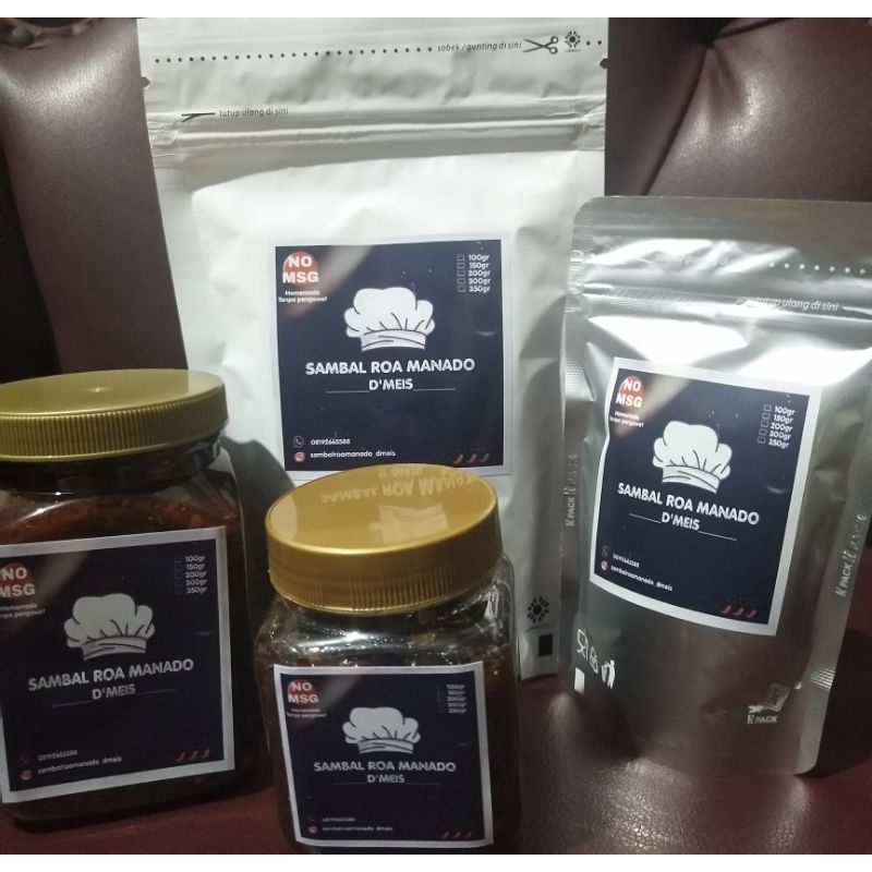 

SAMBAL ROA MANADO DMEIS & CAKALANG FUFU SUWIR DMEIS