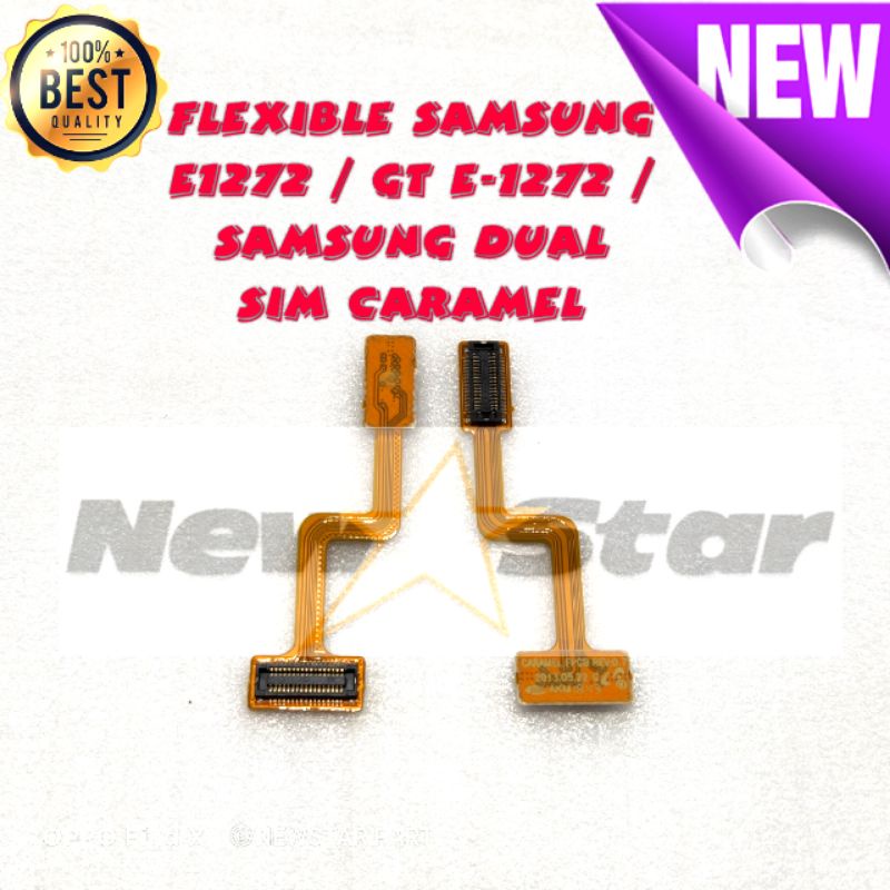 FLEXIBLE SAMSUNG E1272 / GT E-1272 / SAMSUNG DUAL SIM CARAMEL ORI