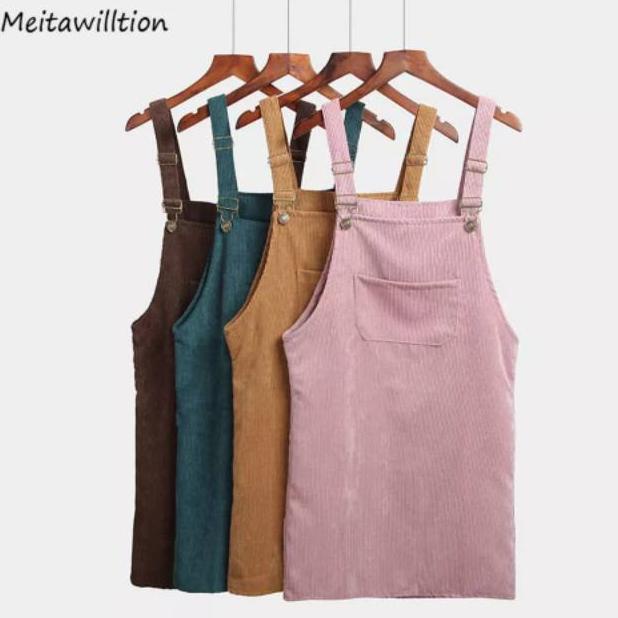 Bho - Zec Overall Luz / Corduroy ( Pendek ) / Jamsuit & Overal /Jamsuit Kodok Wanita / Baju Jamsuit 