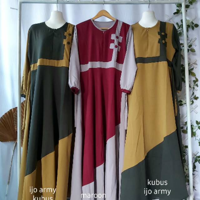 GAMIS NIZAM,GAMIS MURAH BERKUALITAS,BAHAN ITY CREPE