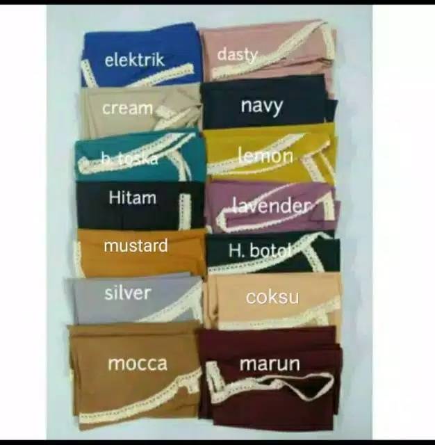 KHIMAR AUDY/GROSIR TERMURAH ASLI BARANG ORI/BAHAN DIAMOND CREPE/RENDA SESUAI Di ON MODEL-5