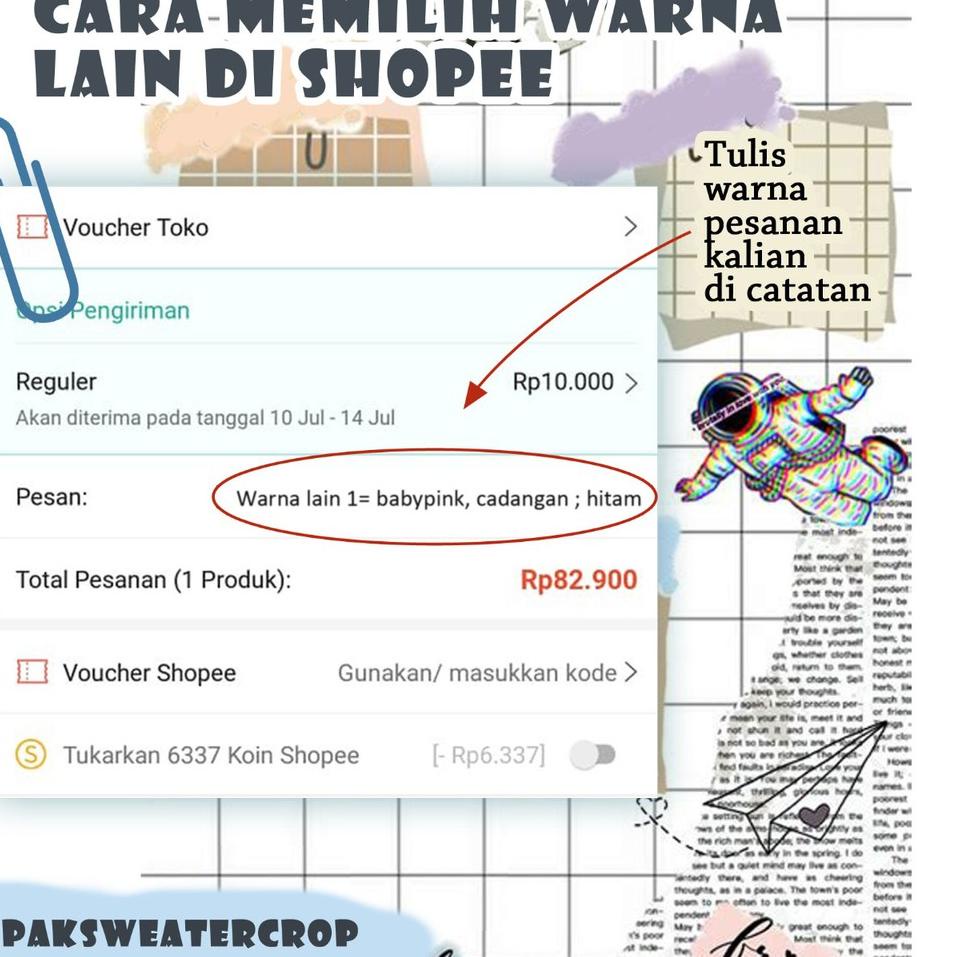 ➻ SWEATER CROP HOODIE BAHAN BEBYTERRY POLOS ➤