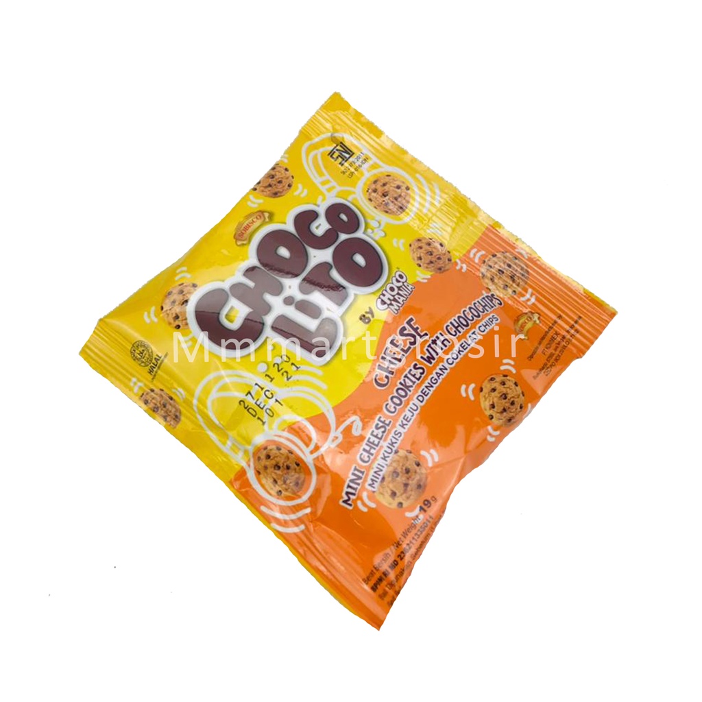 Choco Lito / Mini Kukis keju / Biskuit rasa keju / 19g