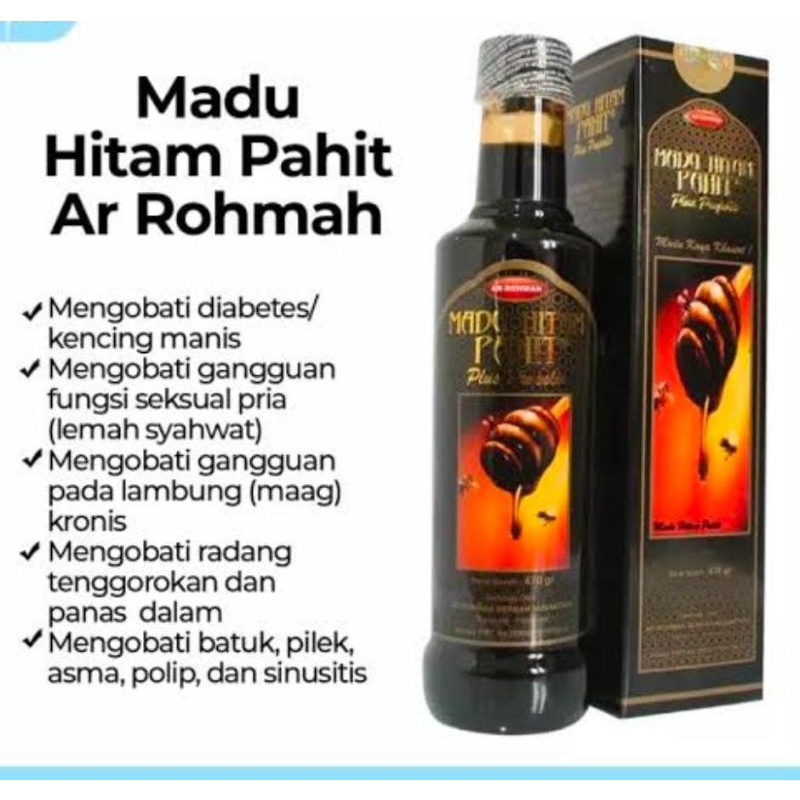 

Madu hitam pahit Ar Romah/Asli Original