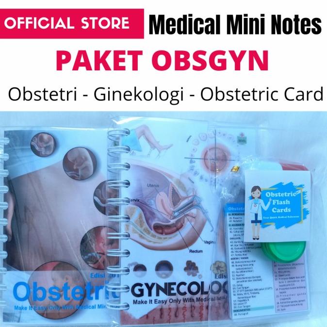 

Medical Mini Notes - Paket Obsgyn (Obstetri + Ginekologi + Card)