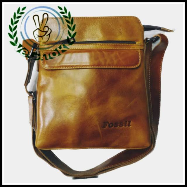 Tas Selempang Pria Kulit Sapi Asli - Kickers