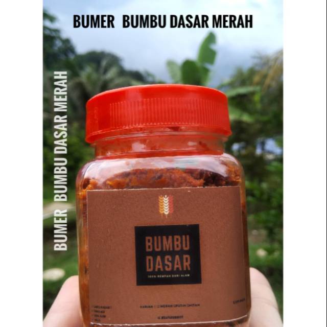 

Bumbu Dasar Instan Merah Aneka Masakan Pedas, Berat 150 gram kemasan botol