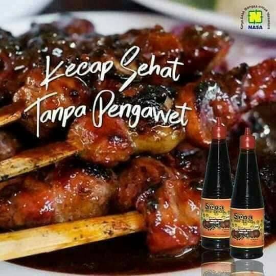 

Kecap SENA - Sedap Natural Nasa Tanpa Pemanis Buatan 275 Gram