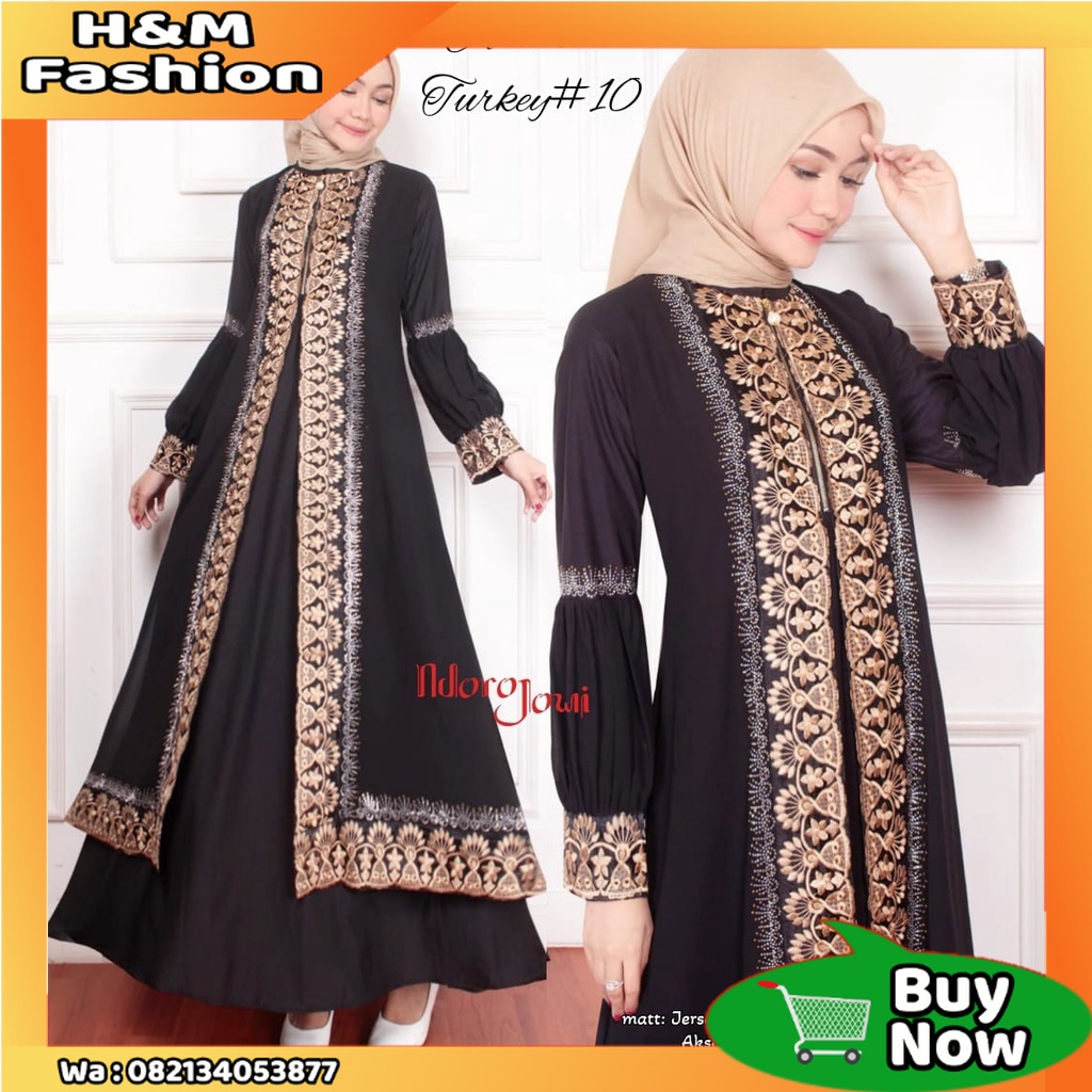 Baju Gamis Arabian Turkey#10