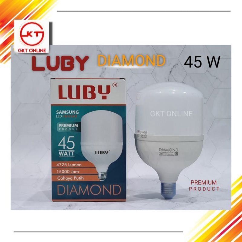 ✅cod Lampu luby 45 Watt bohlam LED capsule 45wat 4275lmn LED bulb bohlam luby capsule