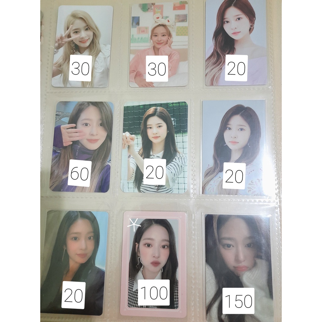 BOOKED kim minju photocard pc izone bloomiz