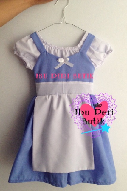 Dress Anak Belle Beauty &amp; The Beast