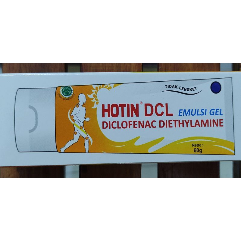 HotIn Cream DCL 60 Gram / Menghilangkan nyeri Otot / Nyeri Sendi / Keseleo / Memar / Hot In Dcl