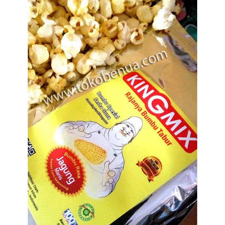 

ENAK Bumbu Tabur Rasa Jagung Manis KINGMIX 250gr TERLEZAT