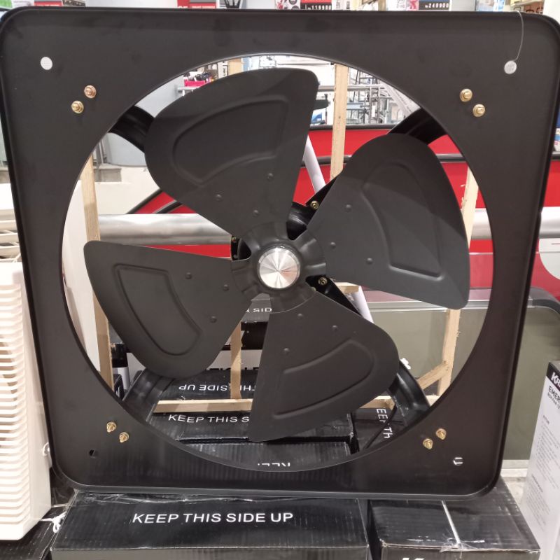 Krisbow kipas angin partisi ventilasi dinding 20 inci