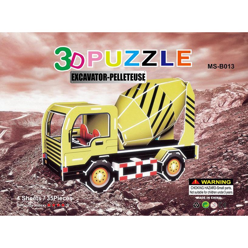 PUZZLE 3D UKURAN BESAR / MAINAN PUZZLE ANAK / MAINAN MOTORIK ANAK