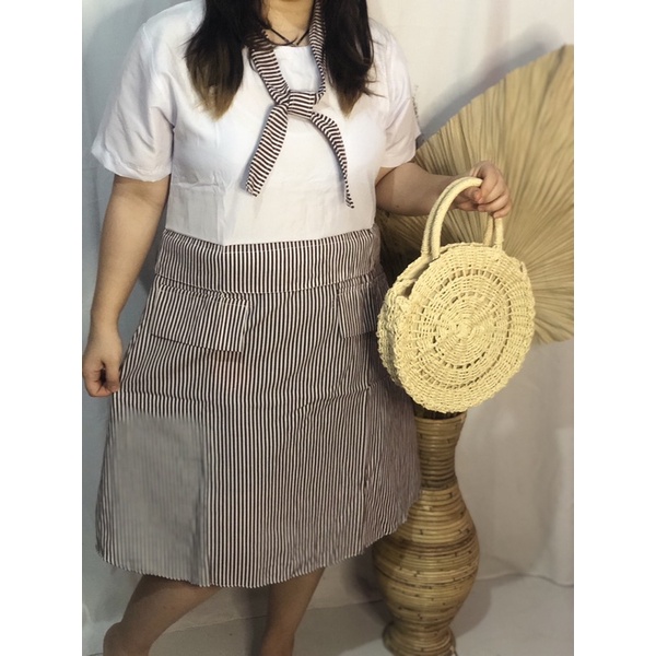 DRESS SIMPLE MURAH FASHION KOREAN STYLE OFFICE STYLE