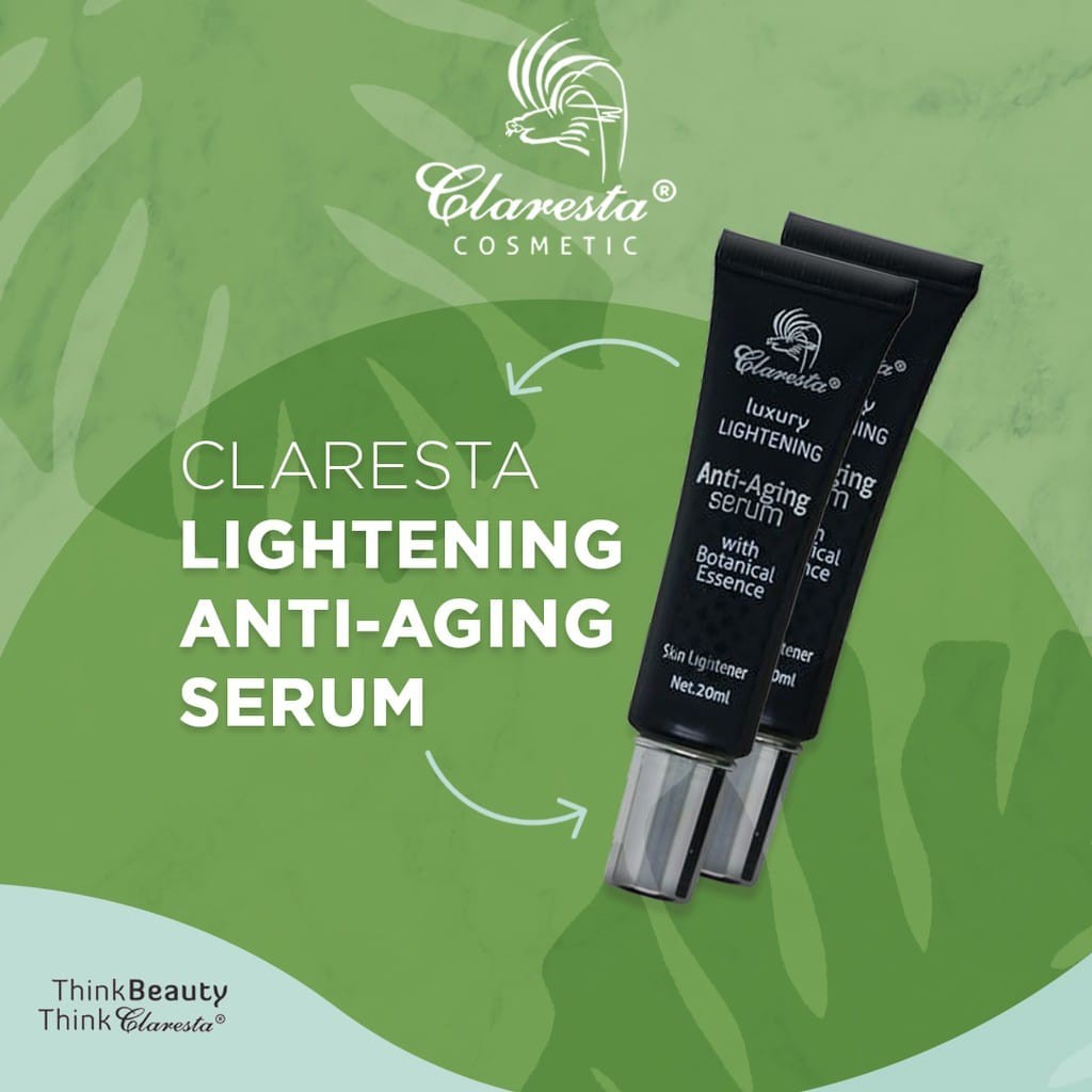 Claresta Luxury Lightening Anti Aging Serum 20 ml ~ Original 100%