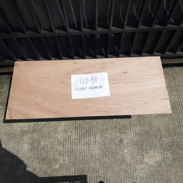 ALAS TRIPLEK AQUARIUM UKURAN 120x50cm TEBAL 8mm