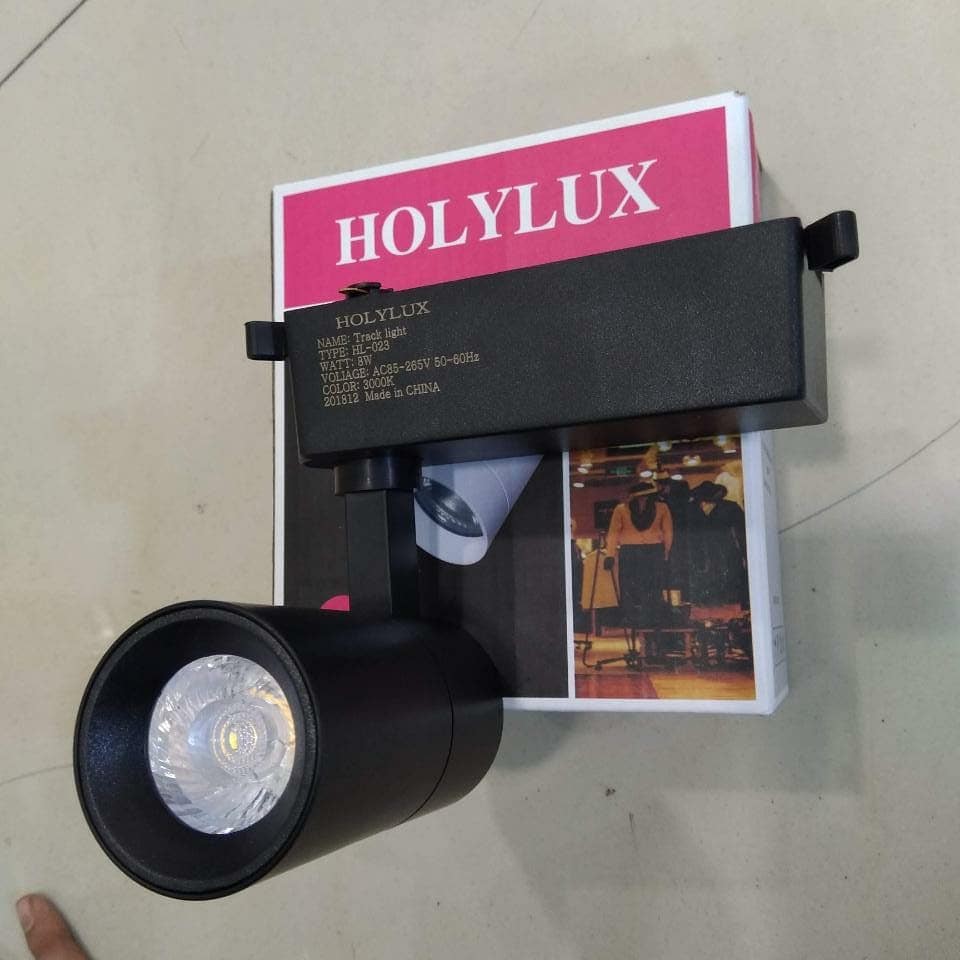 Tracklight Lampu sorot indoor 8 watt rel
