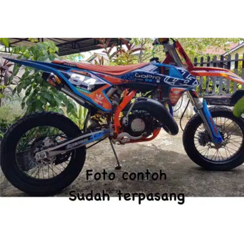 Paket Lengkap Rangka KTM 250 Six Day Sd 2017 Plus Body Full Set Tebal