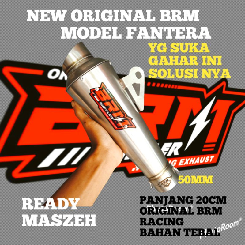Slincer Slencer ORIGINAL BRM MUFFLER MODEL FANTERA