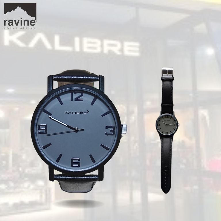 KALIBRE JAM TANGAN HARSTAD ANALOG WATCH BLACK - 996173000