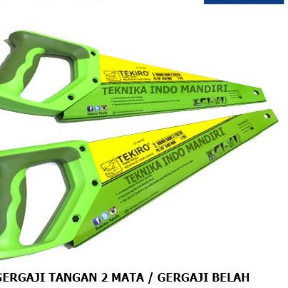 ➵ TEKIRO Gergaji Tangan 2 Mata / Gergaji Belah ►