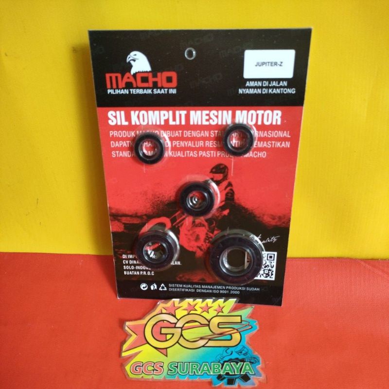 sil komplit mesin motor, seal mesin Jupiter z, Jupiter burhan macho