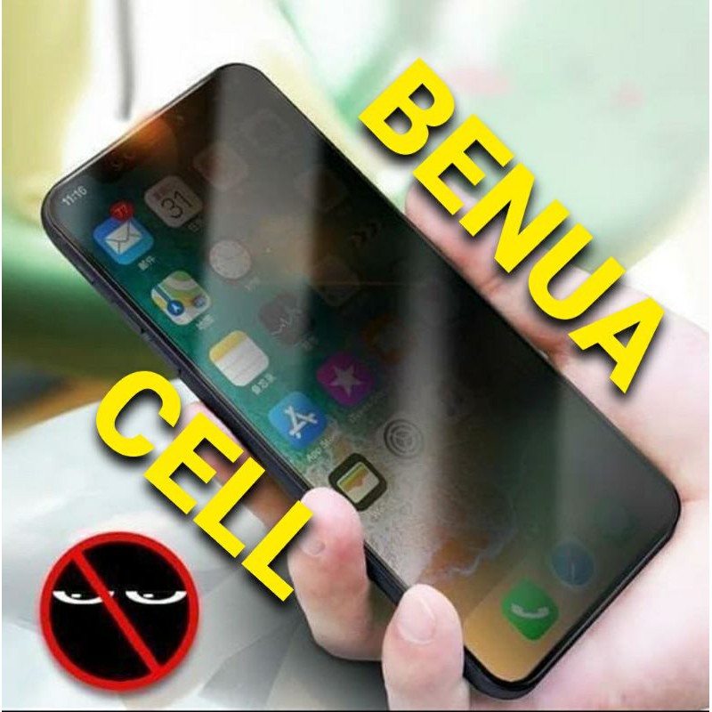 TEMPERED GLASS ANTI SPY - TG SPY IPHONE 11 - 11 PRO - 11PRO MAX