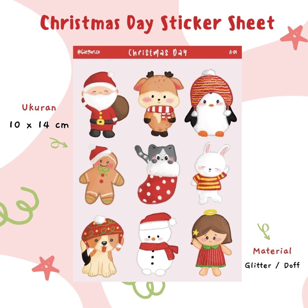 

Christmas Day | Gaeguri.co Sticker