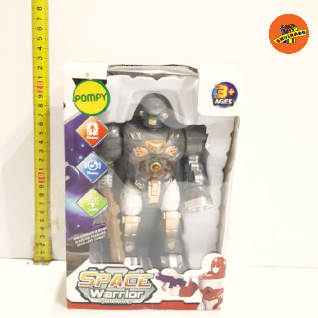 ROBOT SPACE WARRIOR - Mainan Robot Anak