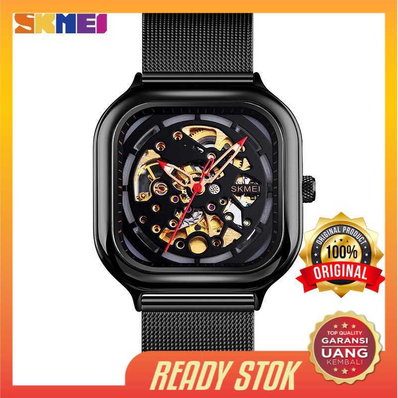 SKMEI Jam Tangan Mechanical Pria Waterproof Automatic Movement - 9184