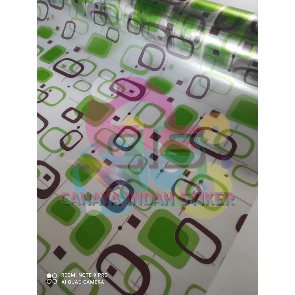 Stiker Kaca Sanblast Kaca Kamar Mandi /Jendela Motif 83144