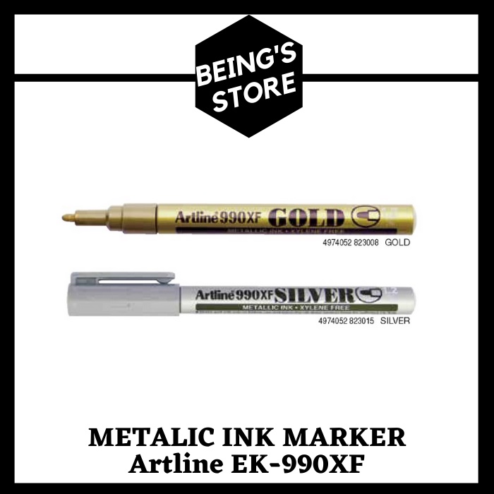 

SPIDOL PERMANENT METALLIC INK MARKER ARTLINE EK-990