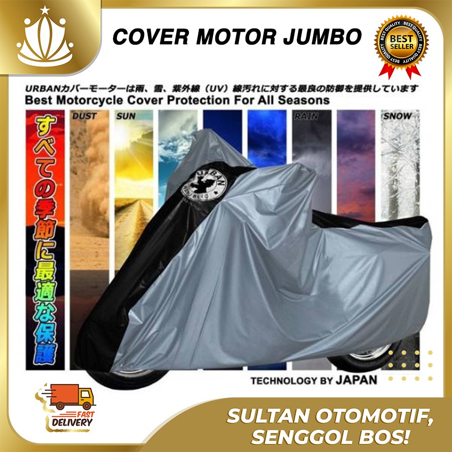 Cover Motor / Selimut motor / Sarung Motor/ Pelindung Motor Matic, bebek dan Motor JUMBO