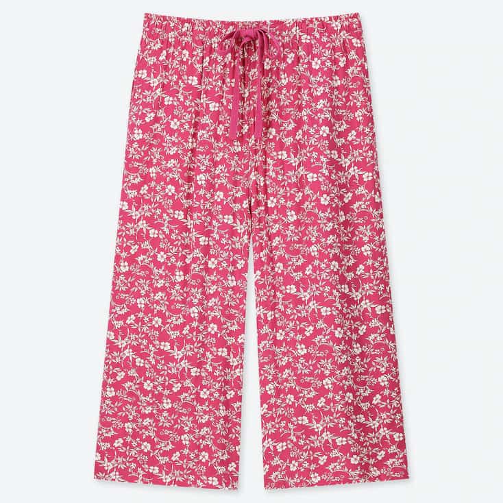 GROSIR....KULOT PANJANG RELACO UNIQLO MOTIF FLORAL/KULOT RAYON MOTIF FLORAL UNIQLO
