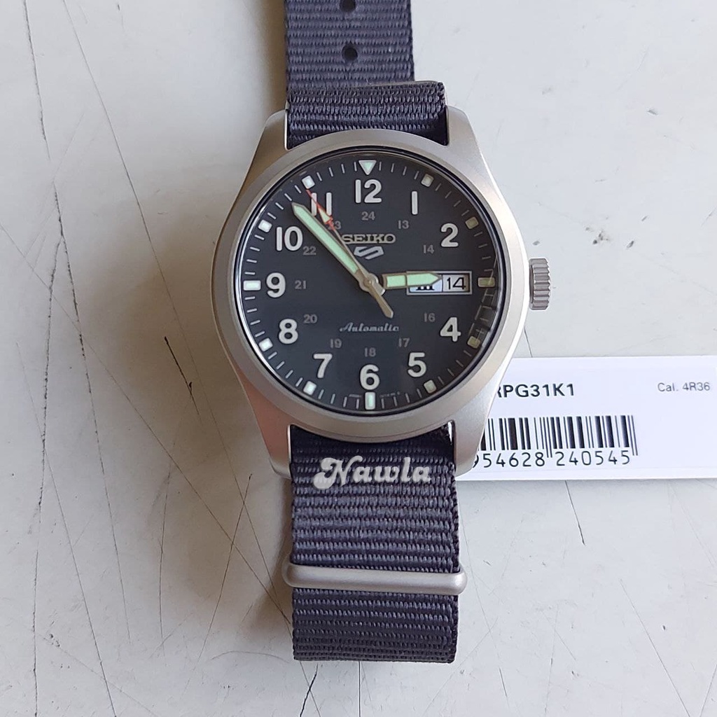 Seiko 5 Sports SRPG31K1 Automatic Grey - Jam Tangan Pria SRPG31