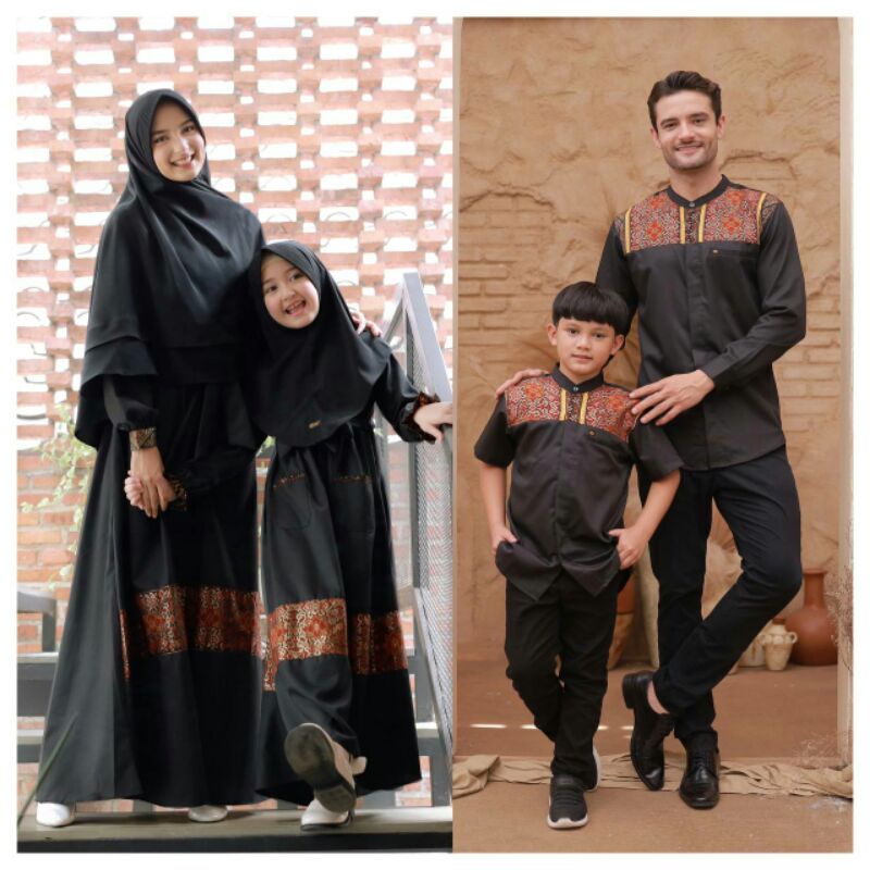 Michan Gamis Sasy Etnik Sarimbit Sasy Etnik Michan Sarimbit Keluarga Michan Sarimbit Batik Keluarga 